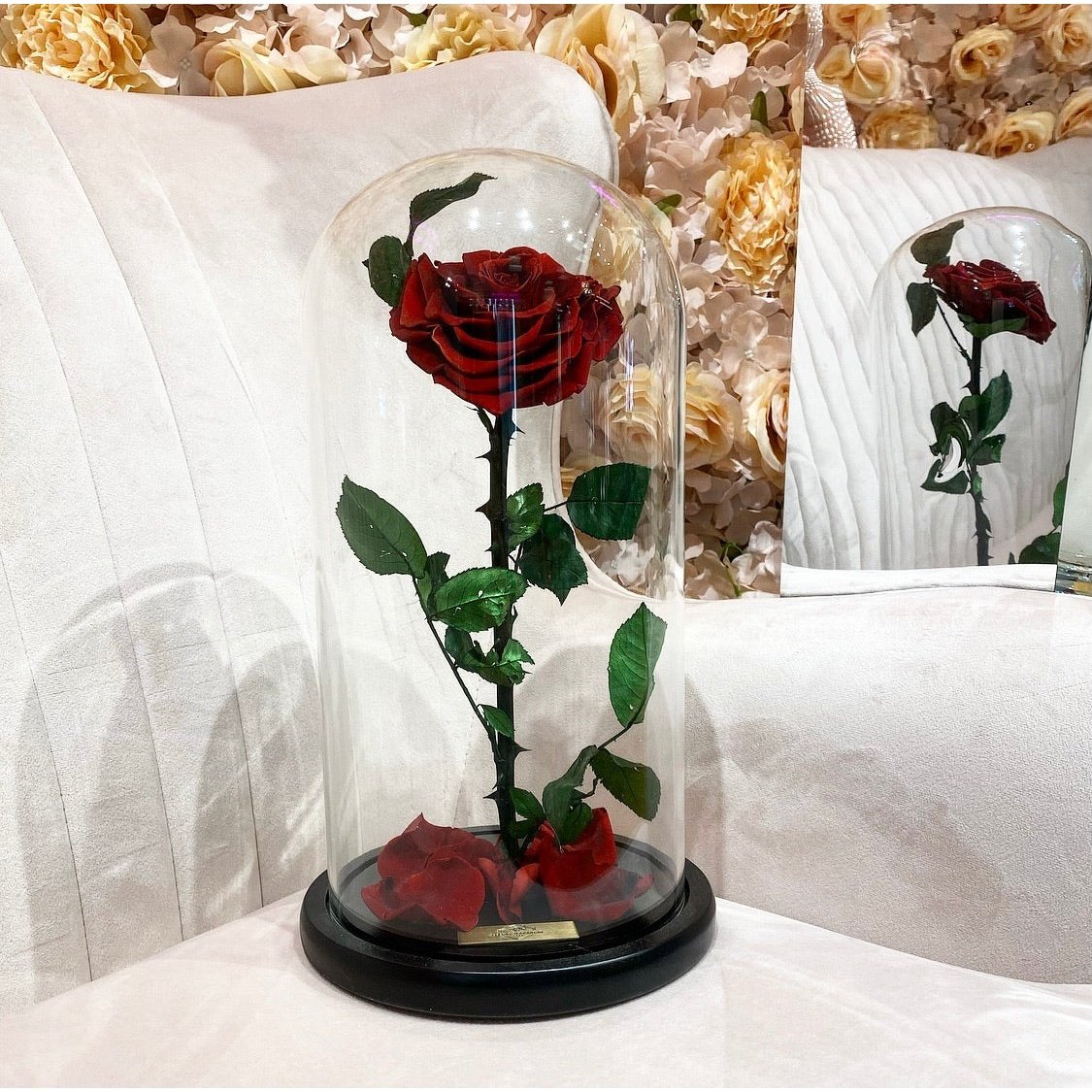 Eternity Rose in Enchanted Glass Dome Pretty Things Florist and