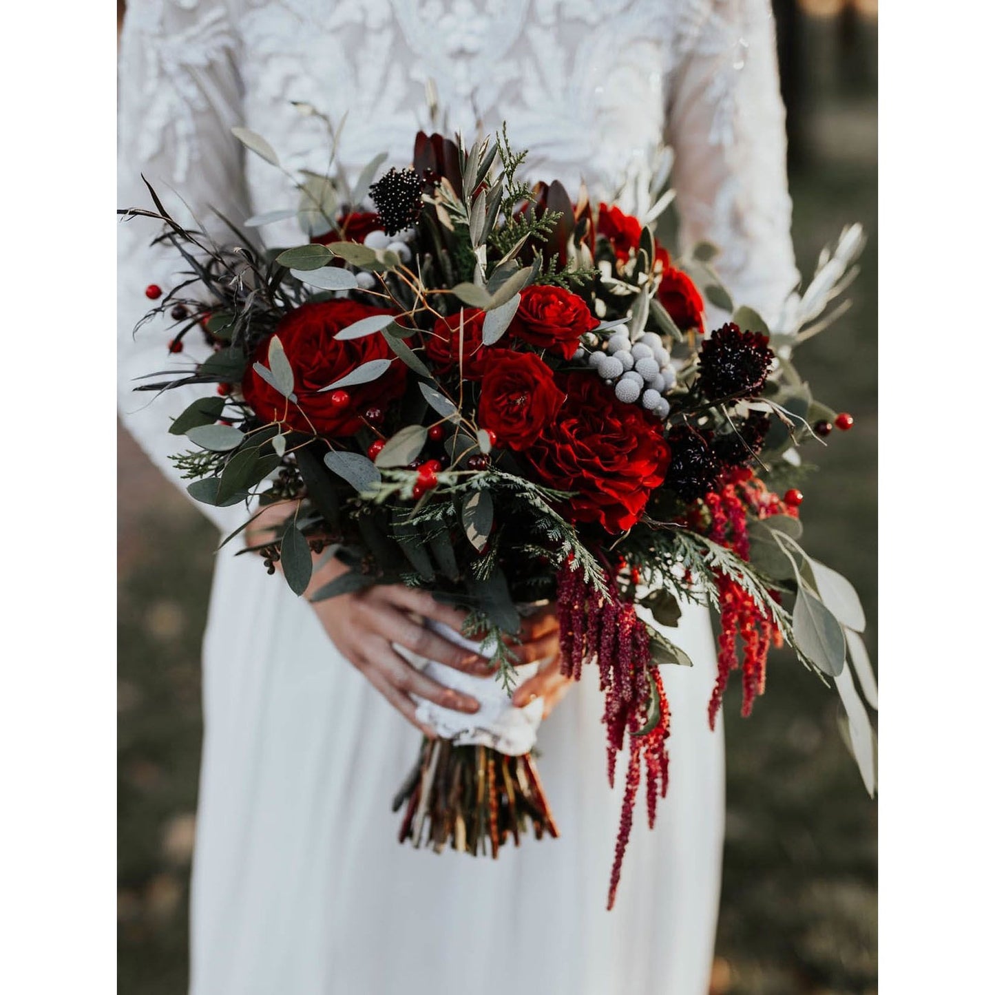 fall bridal bouquet