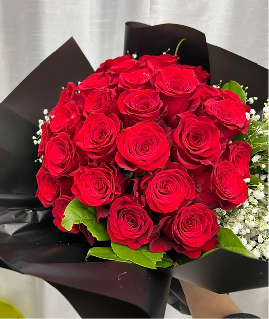 2 Dozen Rose Dome Bouquet